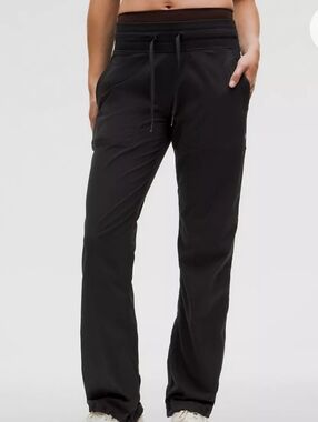 Lululemon Dance Studio Mid Rise Pants Drawstring Size 6